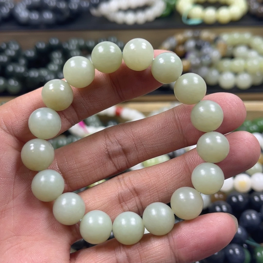 和田玉手串未镶嵌