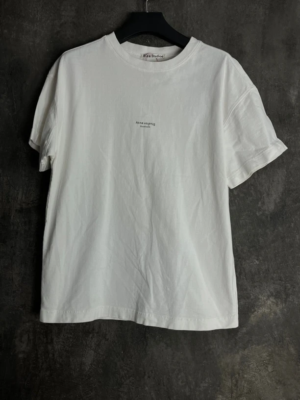 全新未使用 AcneStudios M码*1/胸口logo短袖/01414