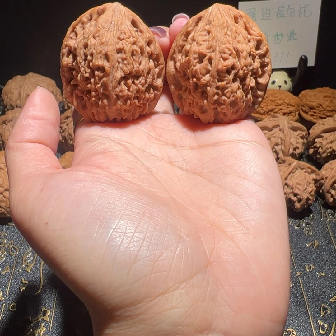 文玩核桃吊坠南疆39手把件268