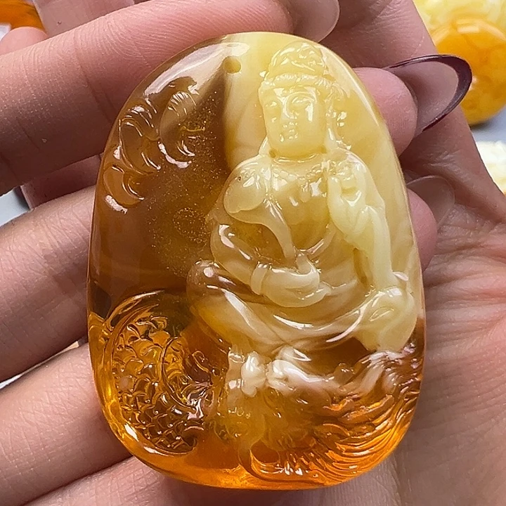 蜜蜡未镶嵌珠宝奇石