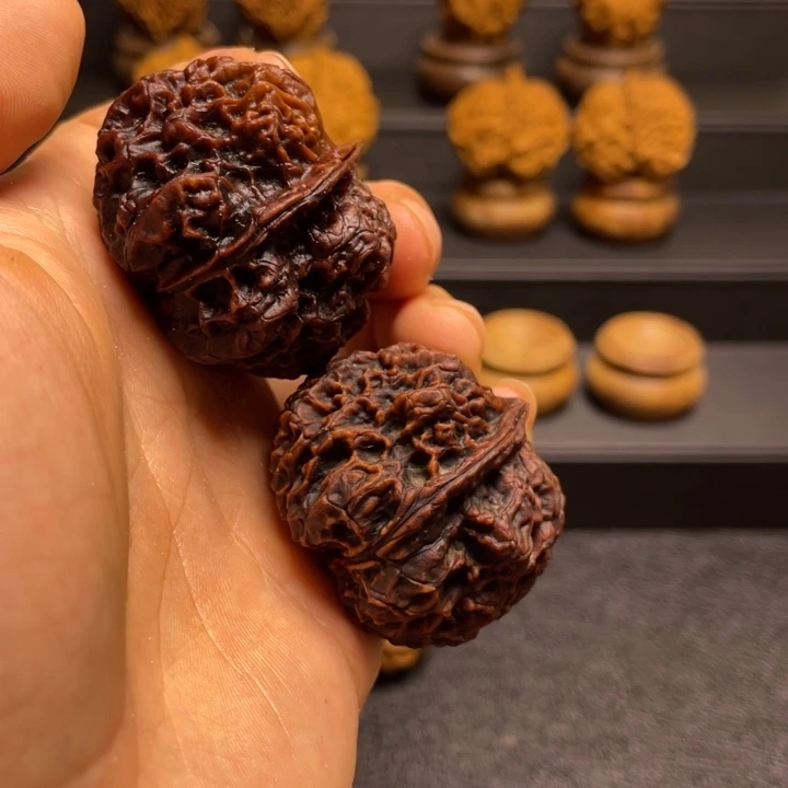 文玩核桃吊坠F上古苍龙42