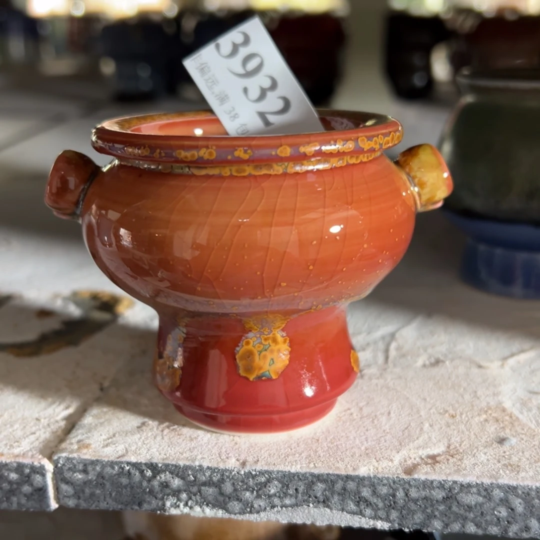 红陶景德镇手工花盆