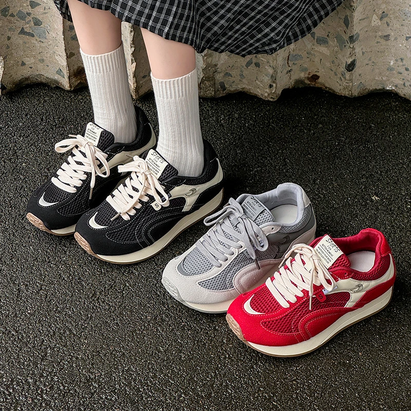 真皮阿甘鞋女春夏季时尚休闲薄底显脚小德训鞋J103