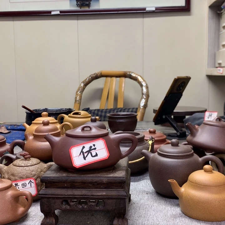 盛***博茶壶段泥半手工制作180 C