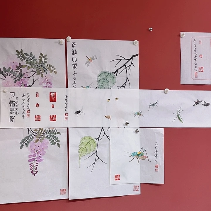 国画冯老师手绘作品