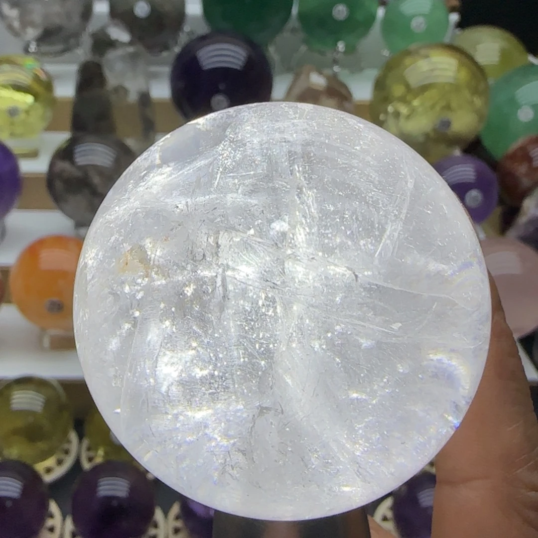 珠宝半成品未镶嵌水晶54.6mm