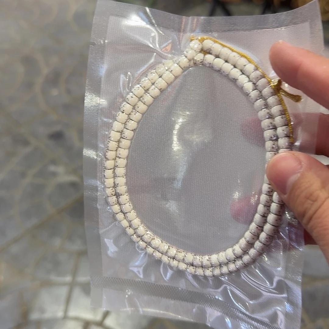 星月菩提吊坠65直切脖挂大留白