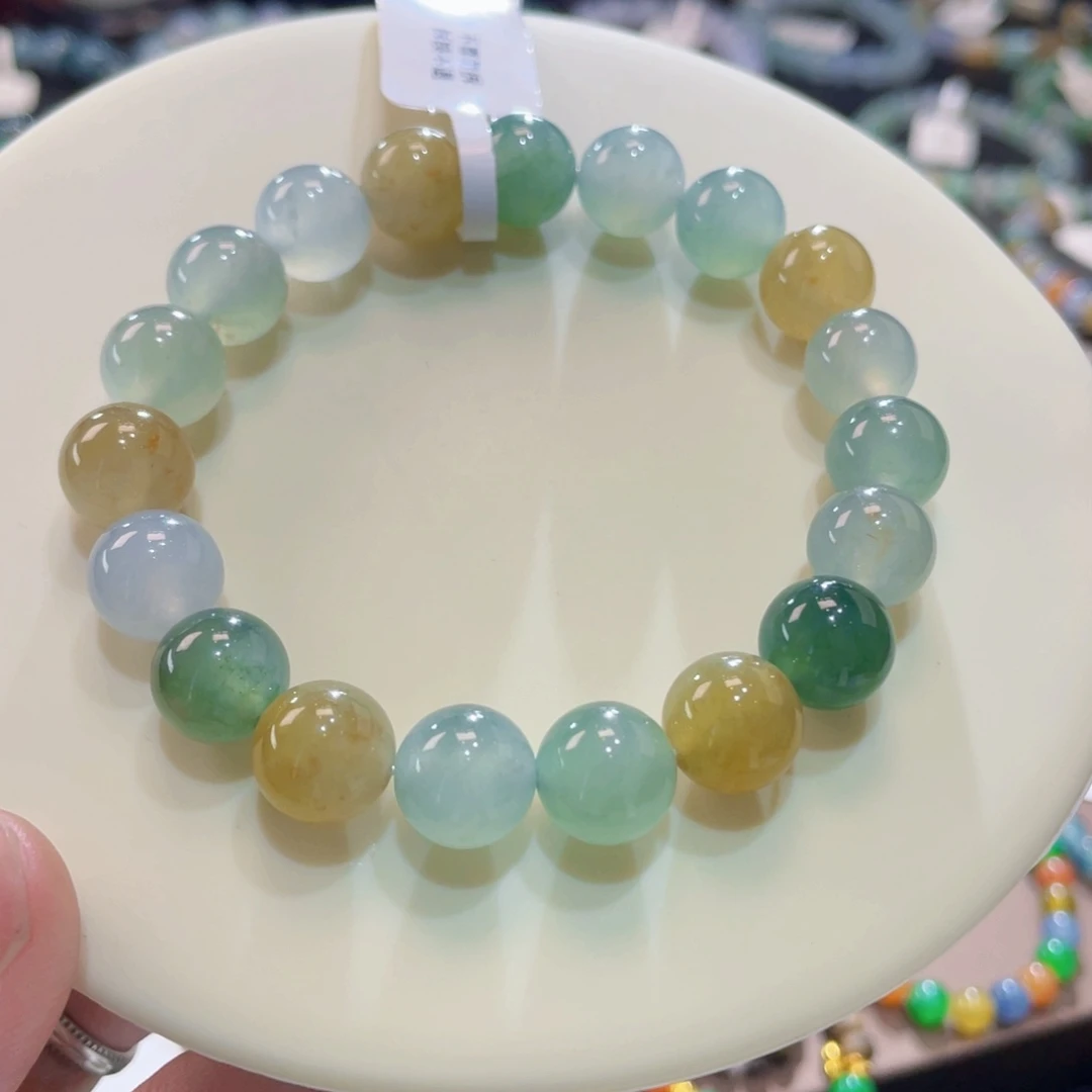 未镶嵌手链翡翠特色多宝
