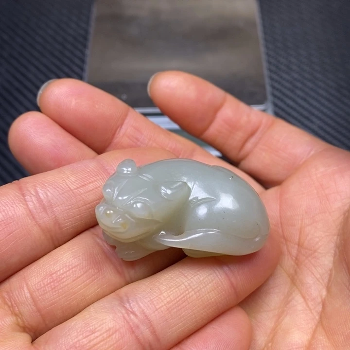 和田玉挂件未镶嵌九*