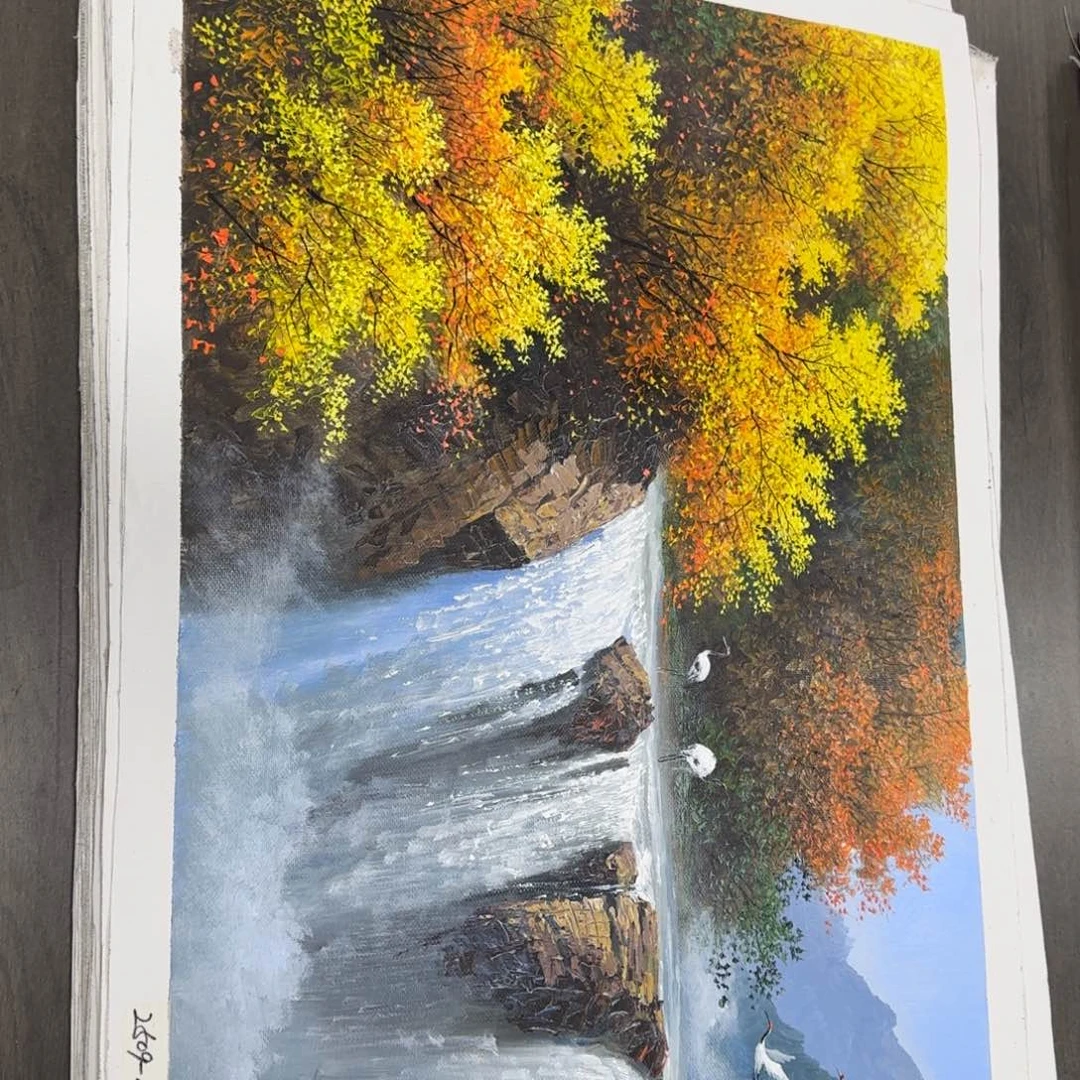 油画你在我心里是个什么东西