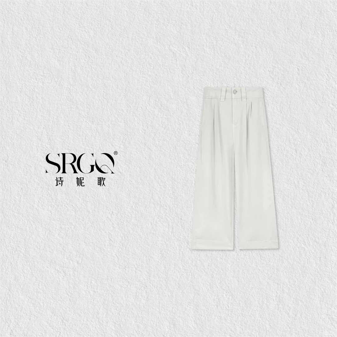 诗妮歌 | 莱赛尔天丝牛仔裤 梨形天菜高腰阔腿牛仔夏季休闲百搭