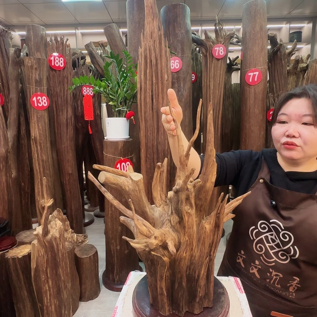 无***双摆件沉香沉香原材料，沉香摆件