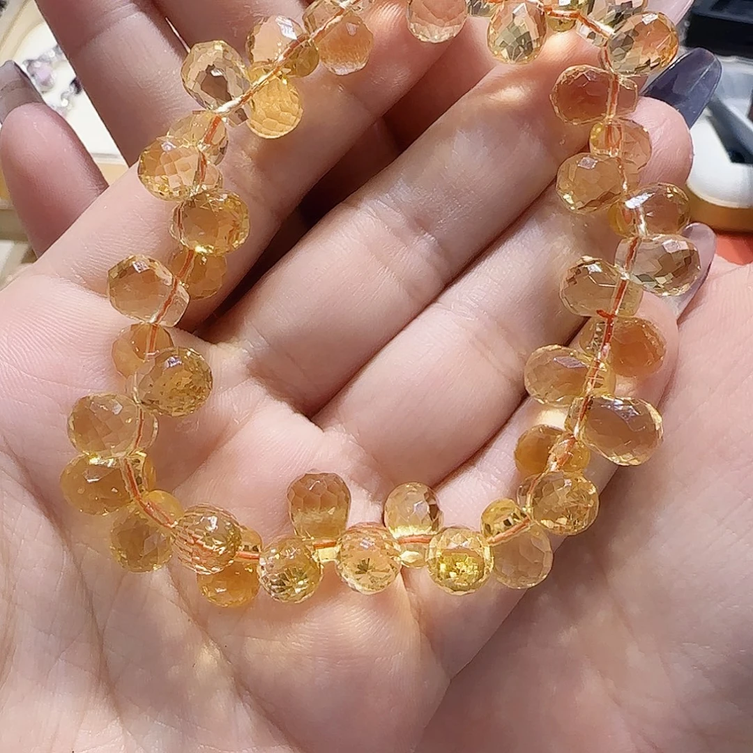 月***菲未镶嵌水晶手链黄水晶