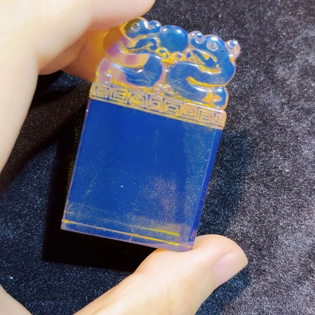 蓝珀未镶嵌珠宝奇石531