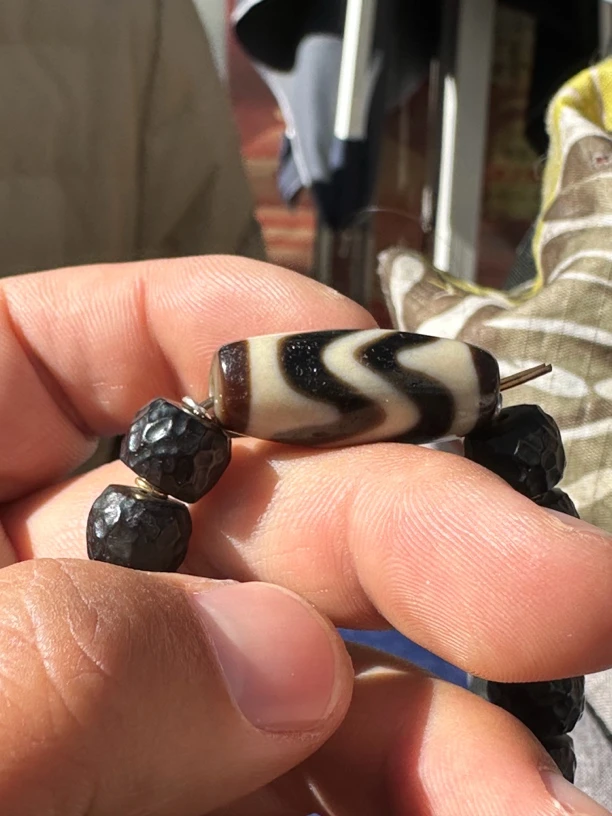 非金属仿水晶手链 藏饰水文上肯老超时尚简约设计百搭