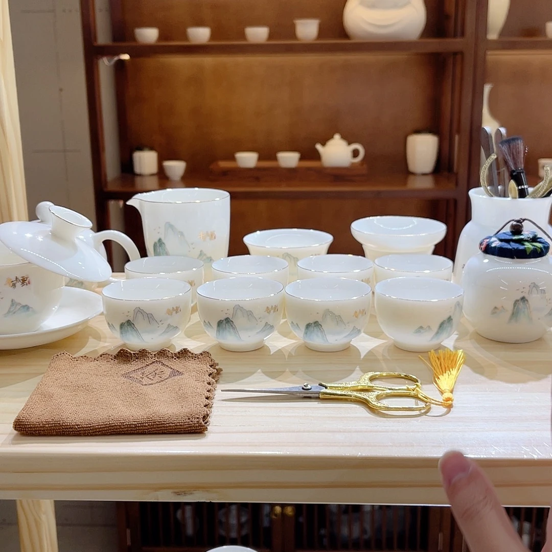 瓷片羊脂玉瓷羊脂玉瓷