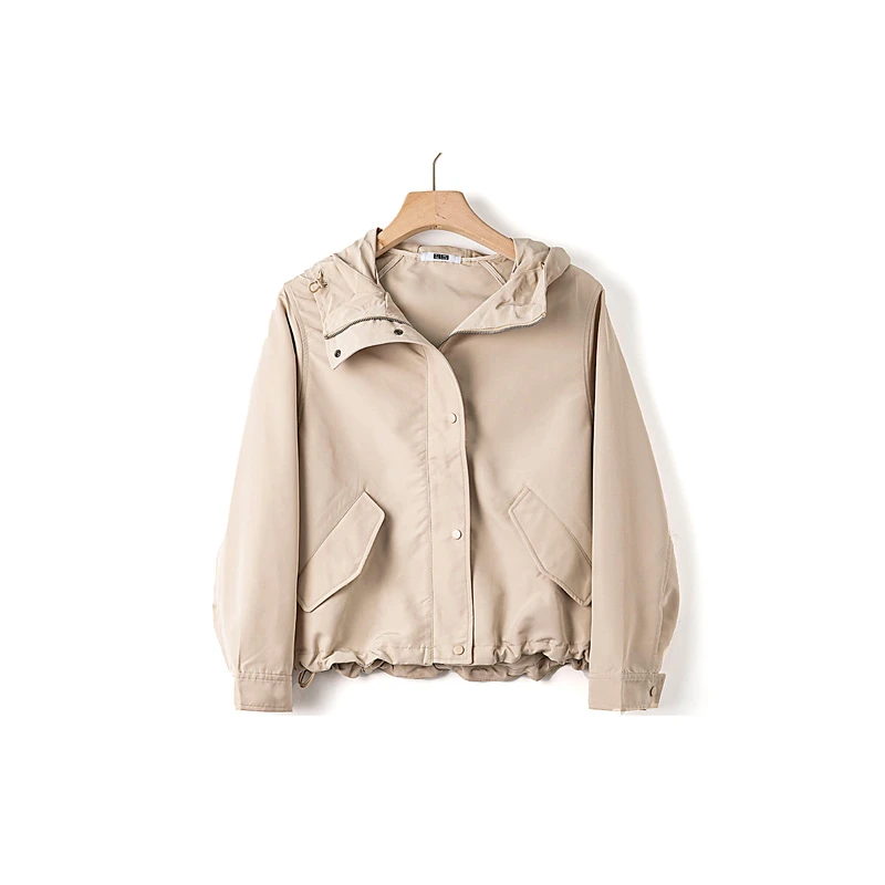 宽松连帽工装户外防风外套 965467（JOJO）