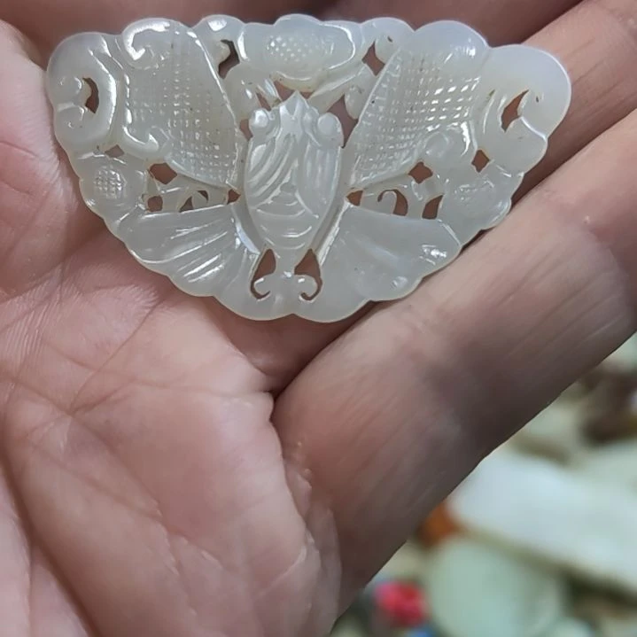 和田玉（糖玉）未镶嵌挂件