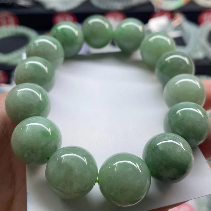 未镶嵌手链翡翠卡16.5