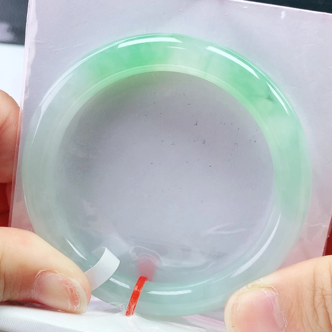 未镶嵌手镯翡翠53圈