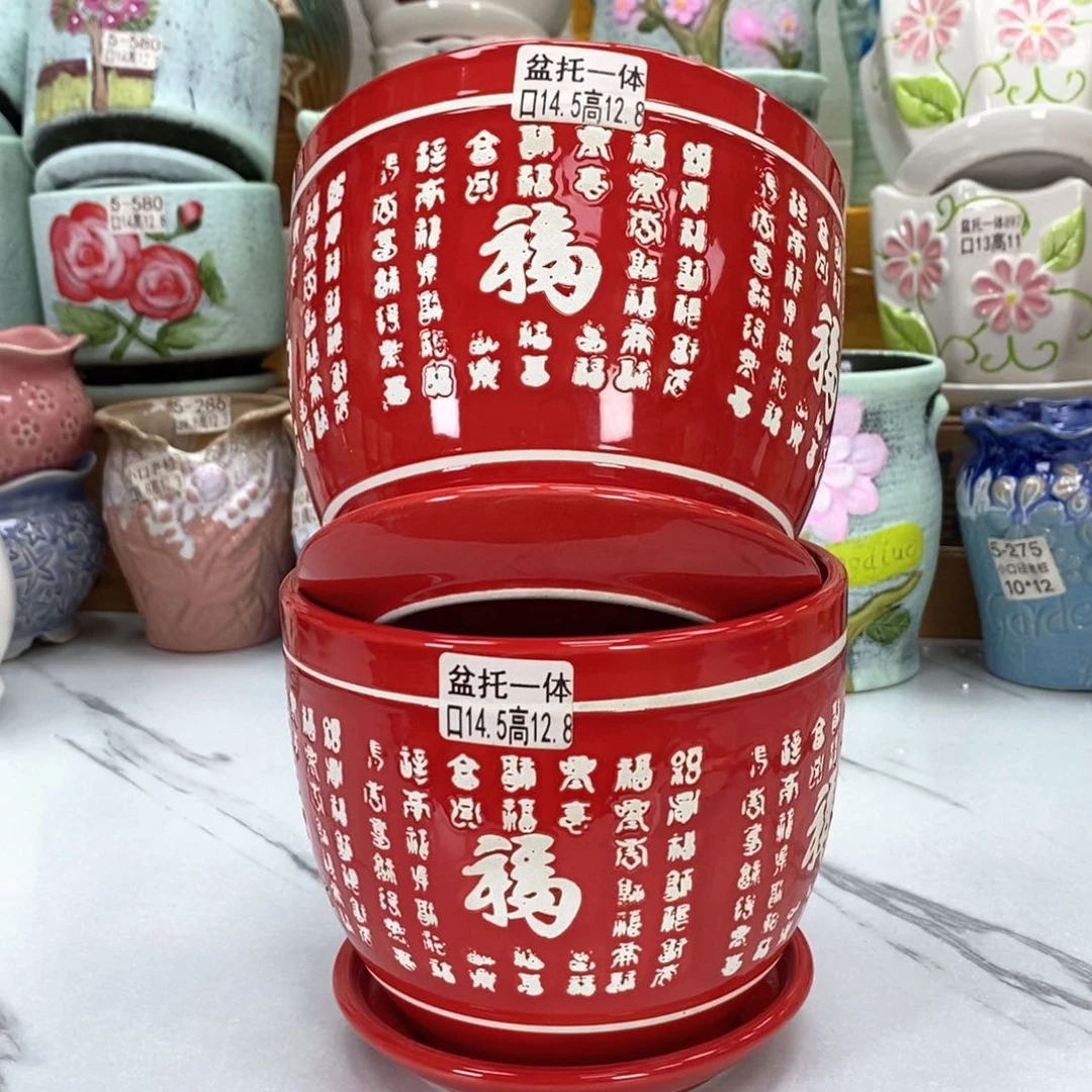 @陶瓷花盆@@58382839