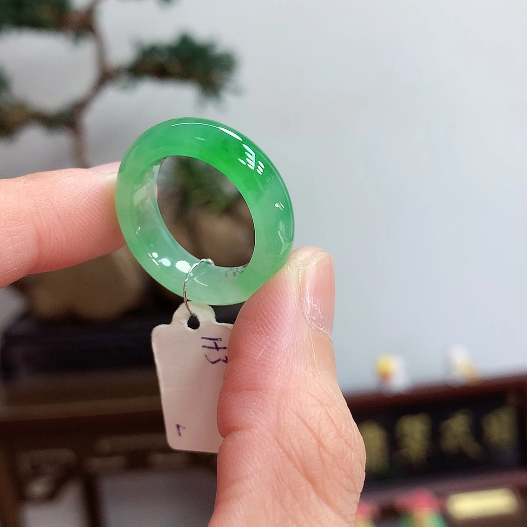 未镶嵌戒指翡翠15号