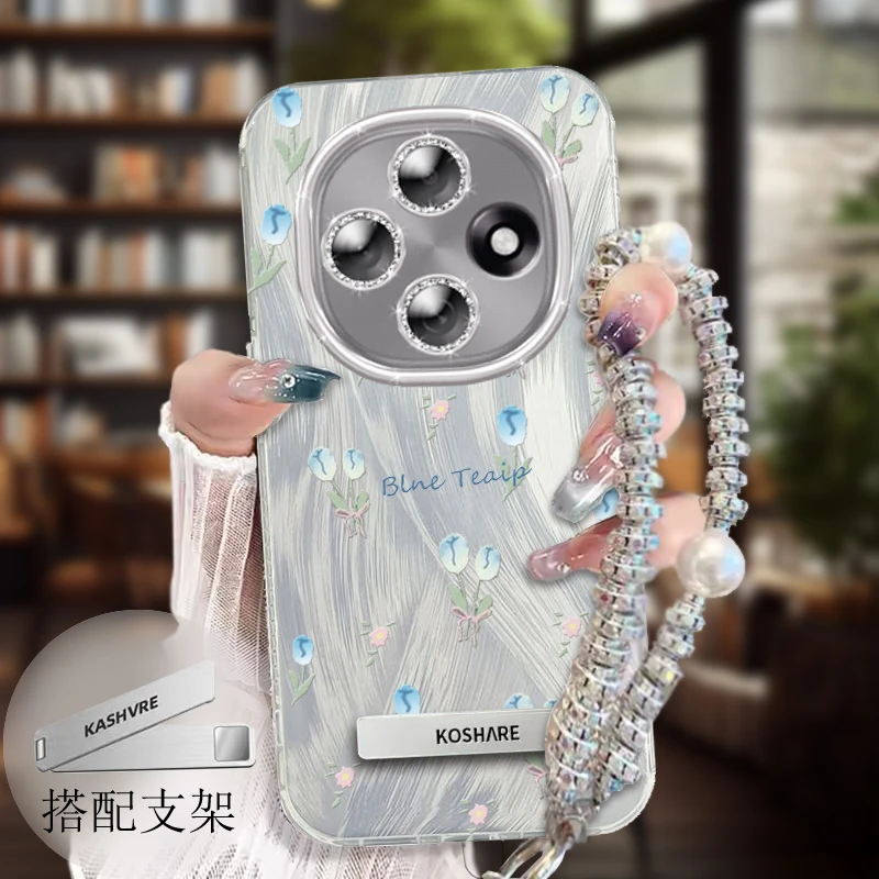 带镜头膜OPPOA6Pro手机壳5G郁金香PLN110软壳A6pro全包防摔羽纱新