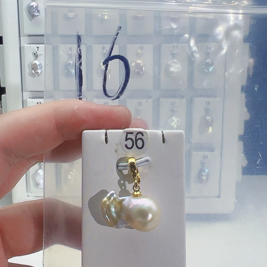 【闪购商品】颈饰合金淡水珍珠