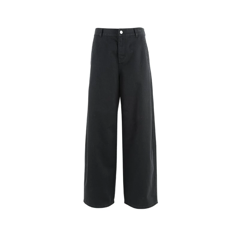 YOEYYOU 设计师品牌25春夏新品外弧立体长裤休闲时尚百搭宽松女士