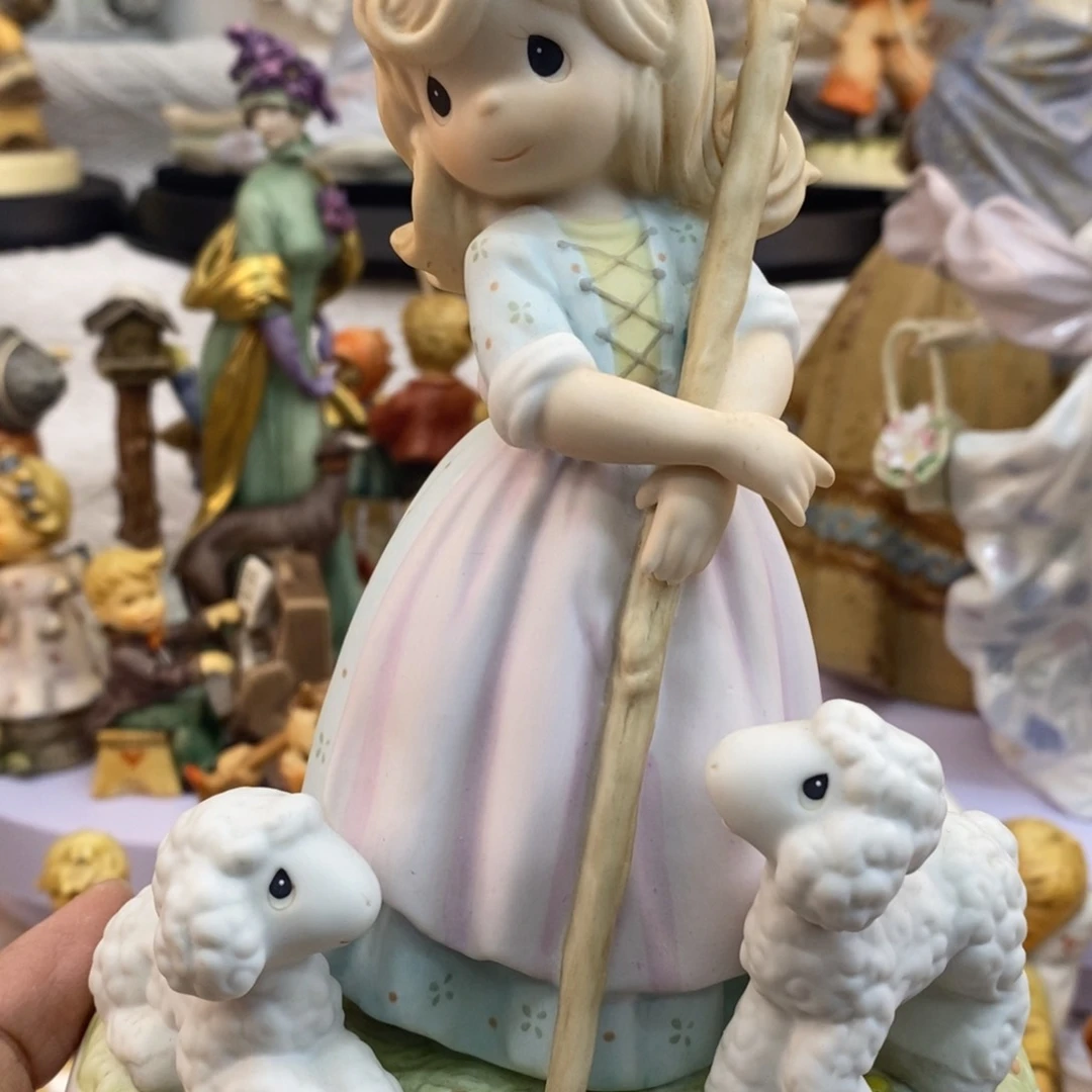 瓷片欧美中古美物摆件