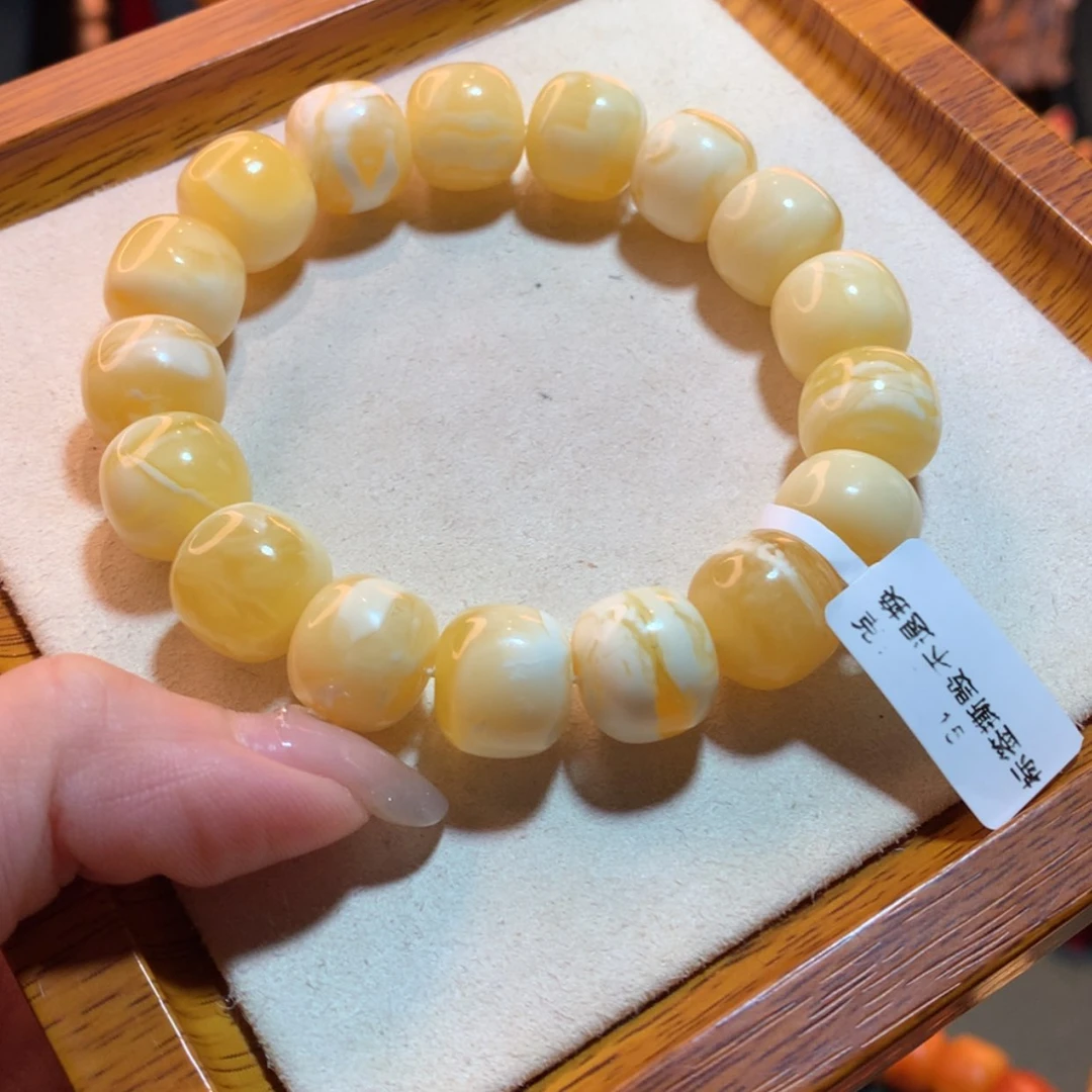 【闪购商品】蜜蜡手串未镶嵌默*蜜蜡手串