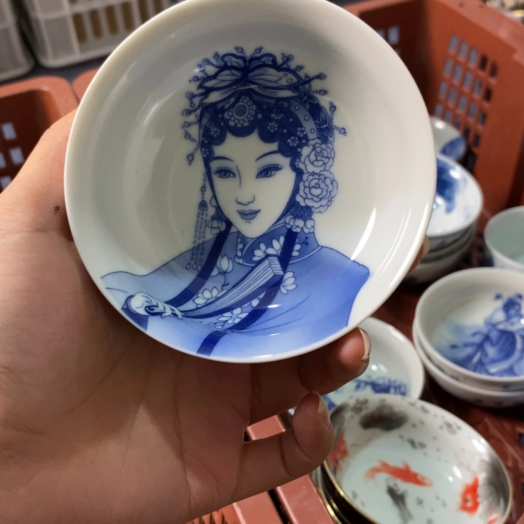 景德镇陶瓷茶杯茶杯