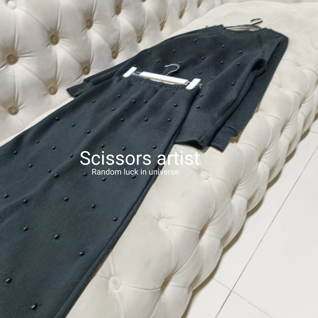 【Scissors artist】高端设计师走秀女装套装4937