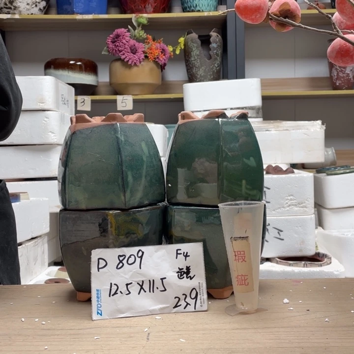 粗陶多肉花盆微瑕809