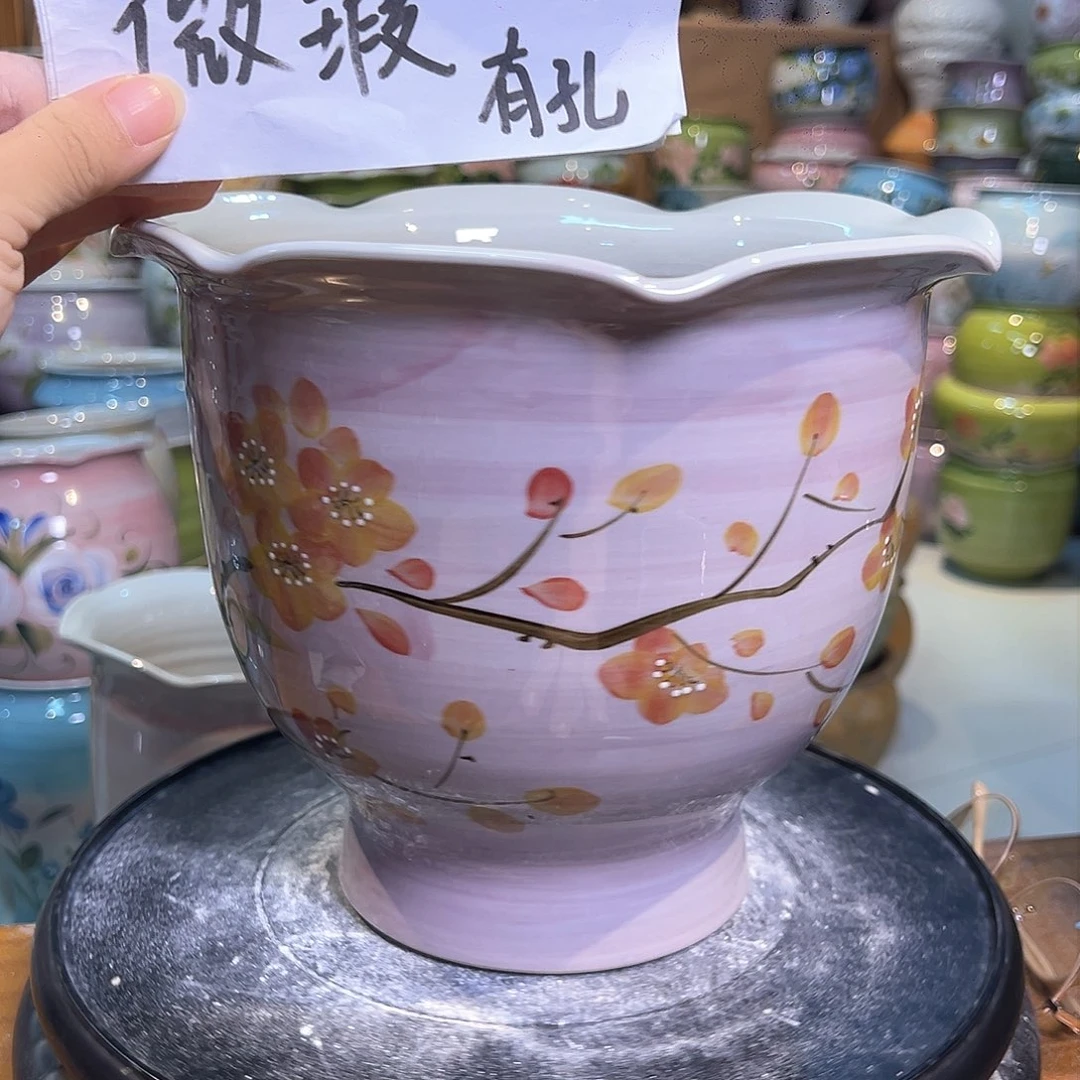 景德镇陶瓷花盆159