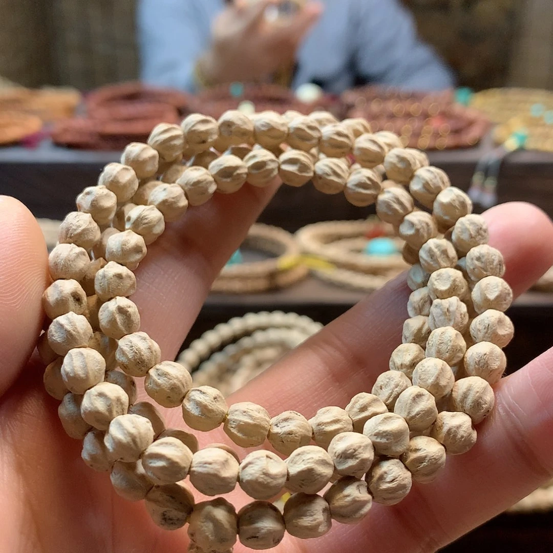 柏香籽/百香籽吊坠原桩莲花龙脊鬼