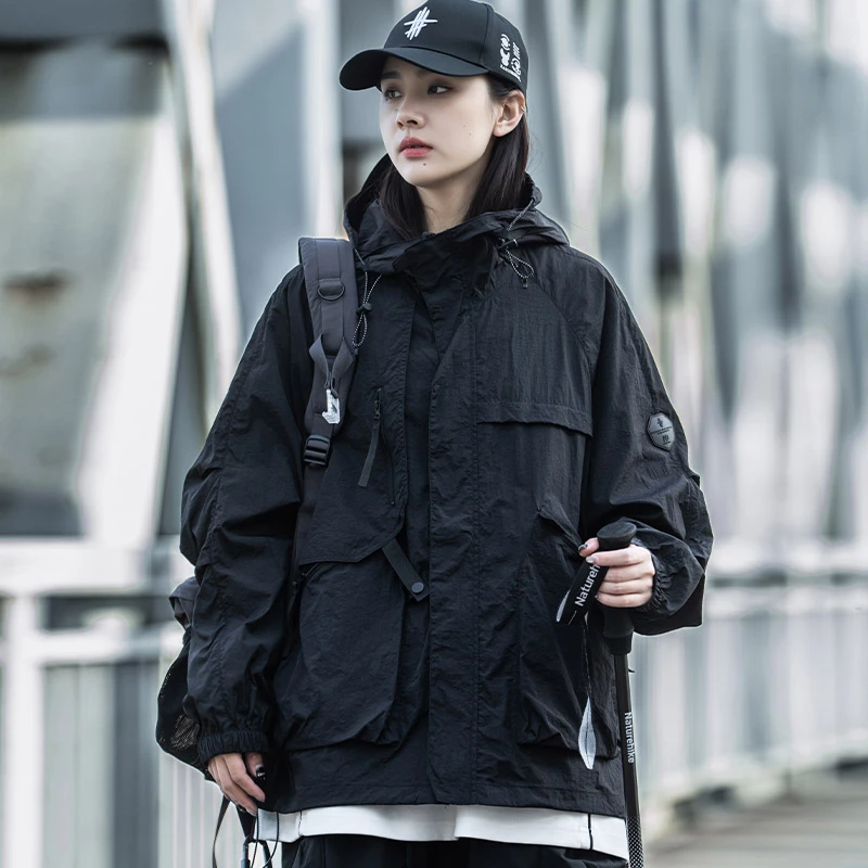 AOGZ户外UPF100+防晒衣男生夏季新款骑行机能冲锋外套情侣防晒服