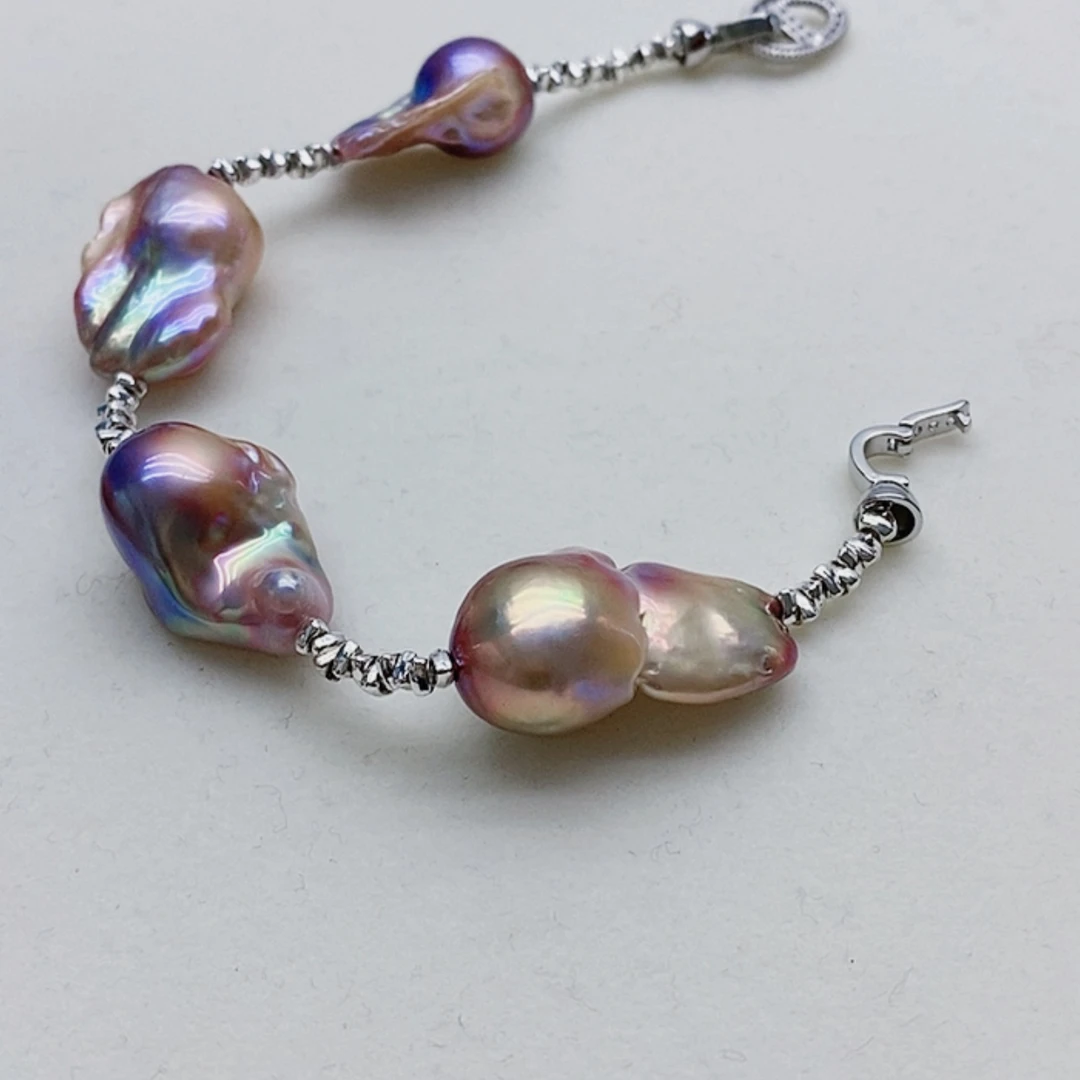 【闪购商品】淡水珍珠耳饰银S925镶嵌