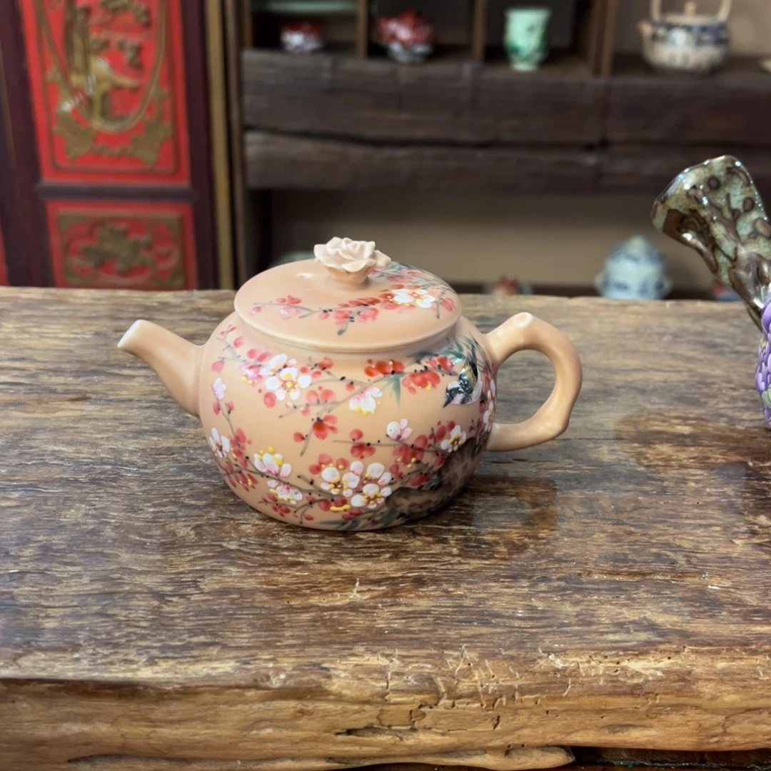 柴烧手工手绘陶瓷