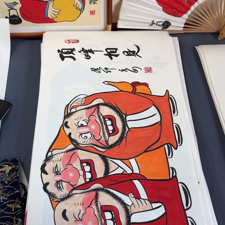 国画禅意画纯手绘作品