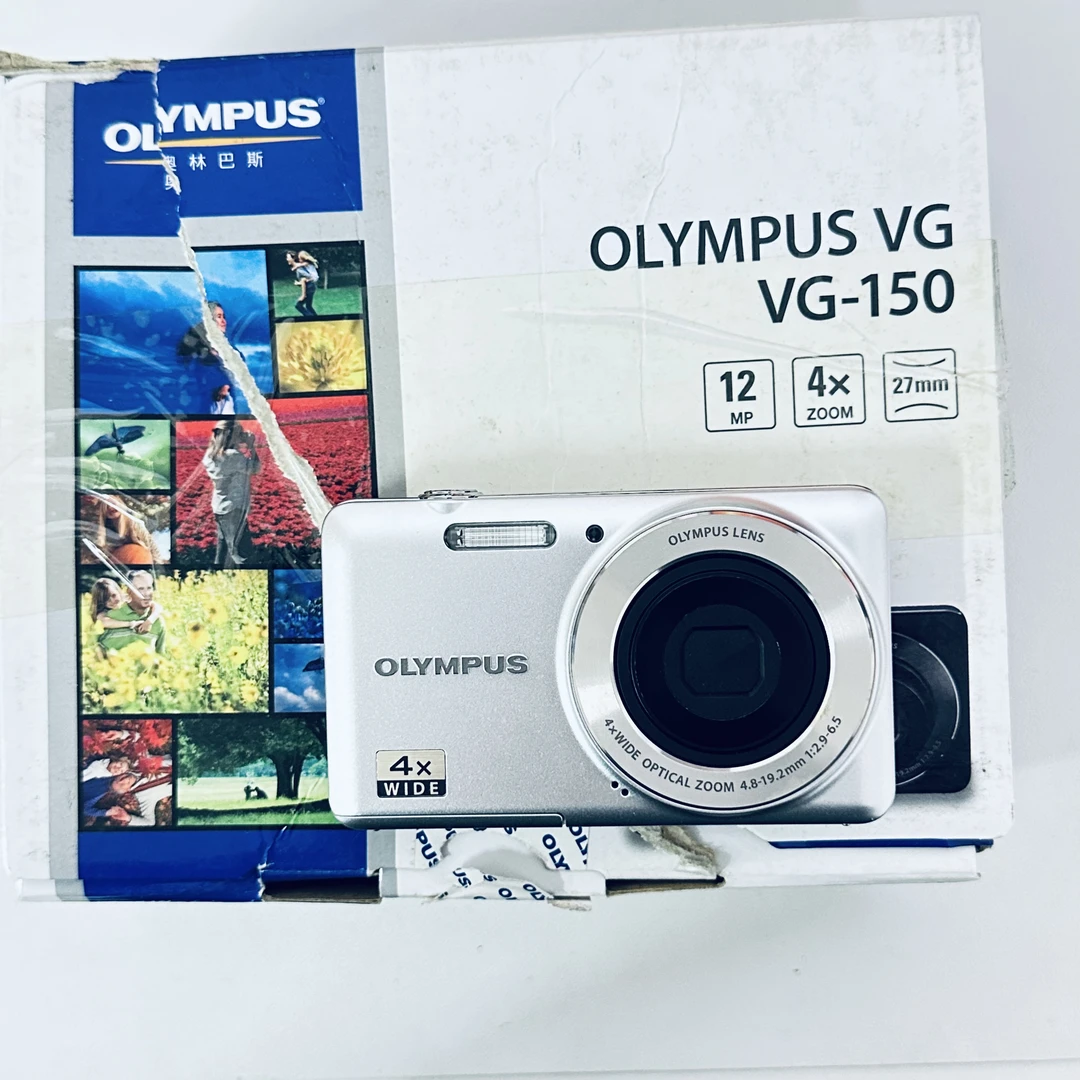 95新 Olympus/奥林巴斯 vg150原盒原充1200w像素出片色彩感好港风
