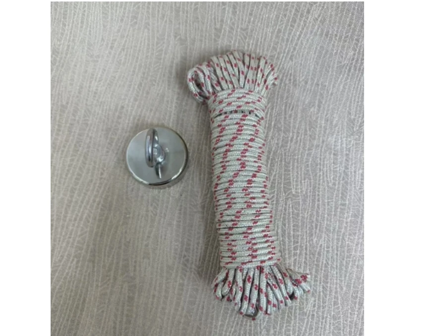 强力磁铁打捞神器超强钕磁吸铁石高强度圆形河道打捞强钕磁吸铁石