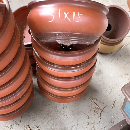 紫砂花盆      紫砂处理4个