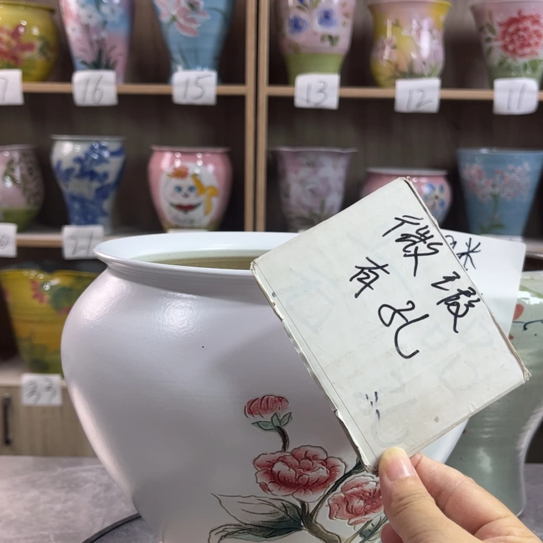 景德镇陶瓷花盆花盆