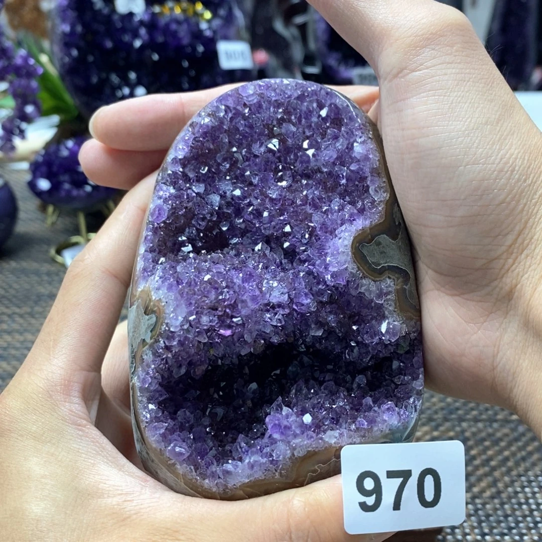 大型摆件（非配饰）紫晶未镶嵌