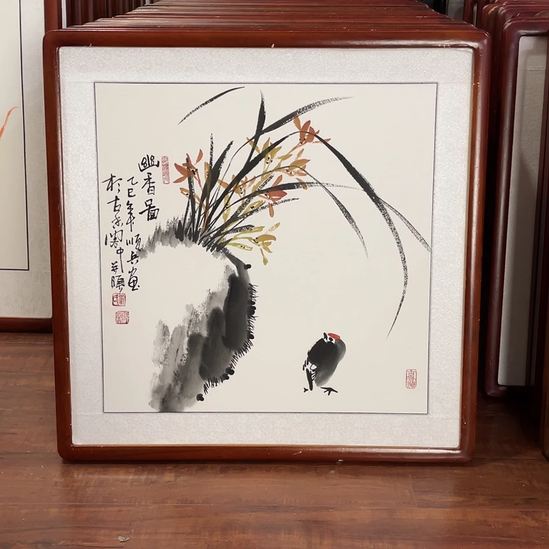 国画带框尺寸63*63厘米