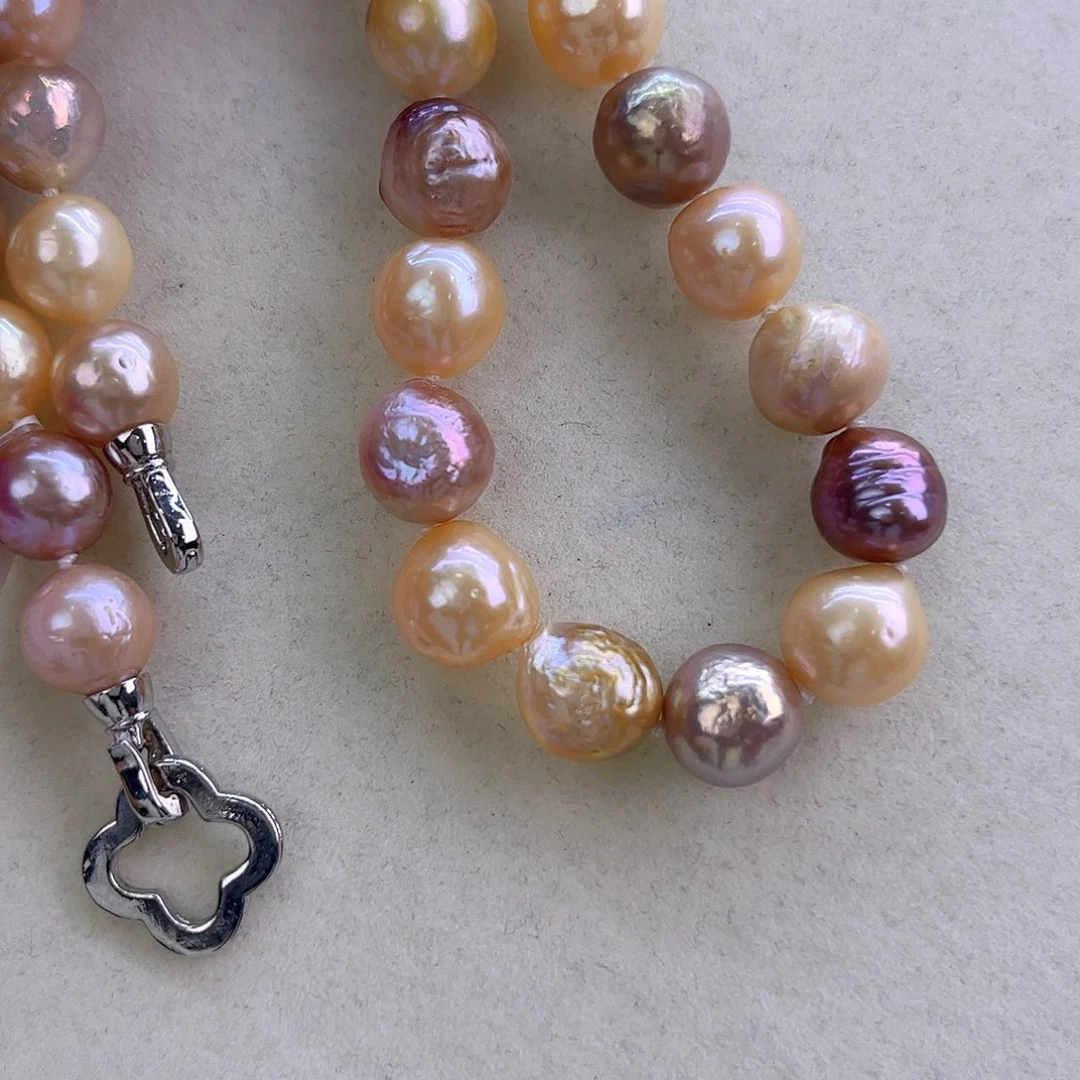 未镶嵌淡水珍珠项链定制381心**瓜