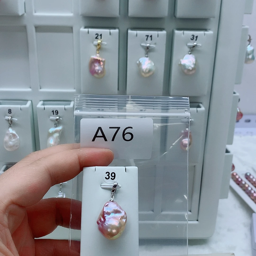 吊坠(不含链)合金淡水珍珠