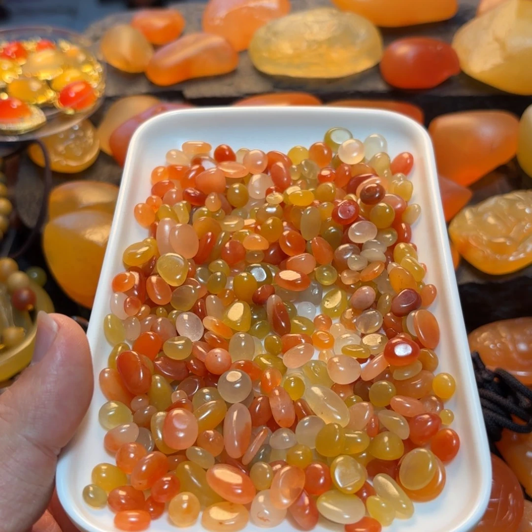 石英质玉裸石未镶嵌金***9