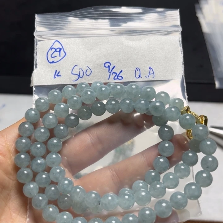 未镶嵌定制翡翠项链